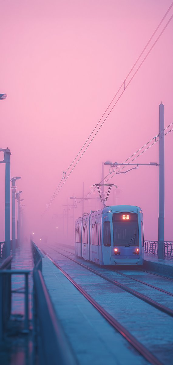 delidivaneFB's tweet image. A train in the fog.
A sky full of pink.
A mind full of nothing.
#MinimalAesthetic #MoodyCity #WallpaperArt #MobileWallpaper