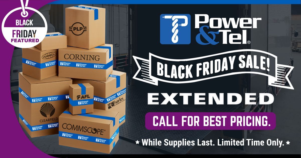 ptsupply's tweet photo. Extended End-of-Year Sale 🎉

Don't miss special pricing on products from @ClearfieldFiber, @CommScope, @CorningOpComm, @macleanpower, @PreformedCo, and more: https://t.co/zCtF3audxL https://t.co/zpkiqVMtqH