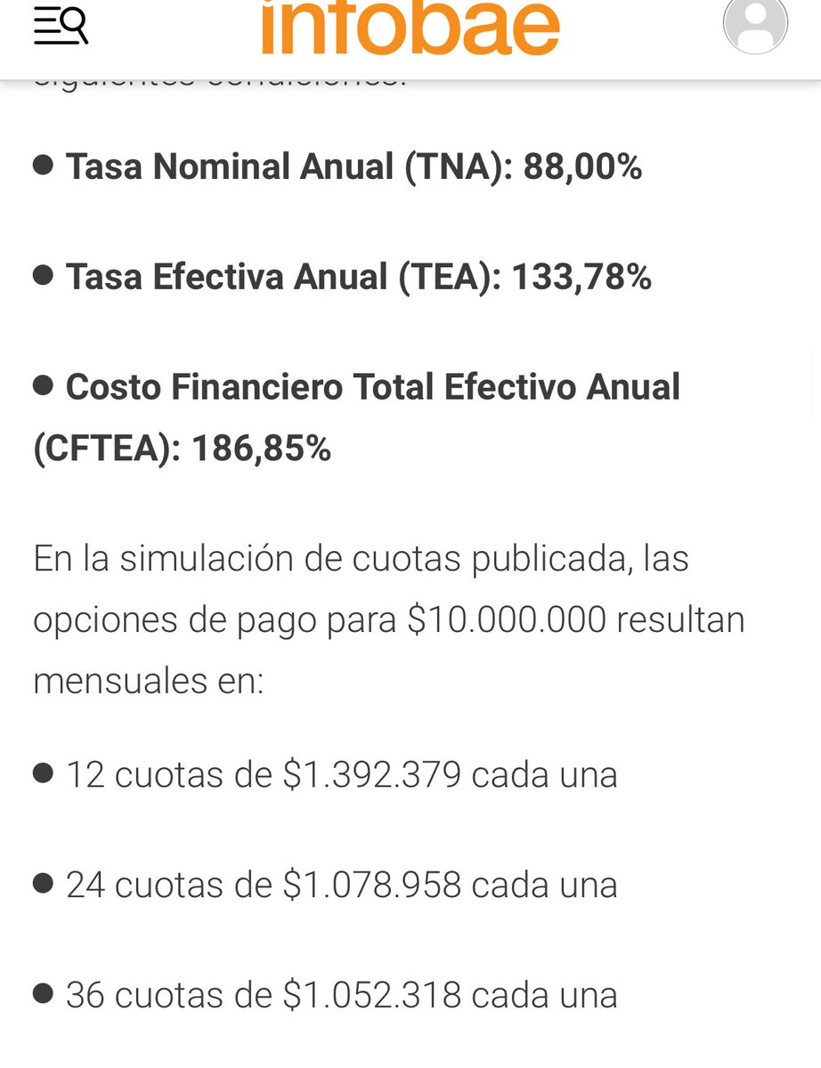 Qué locura los préstamos de los bancos. La inflación baja y las tasas de interés están por las nubes. Entras en una espiral de deuda infinita si tomas un préstamo. Costo financiero del Banco Macro llega a casi el 200%. Abuso?