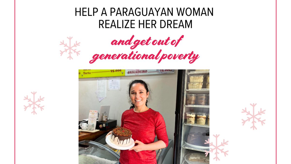 Today, we are highlighting the gift of a #microloan. You can help break the chains of oppression for a Paraguayan woman living in crisis and generational poverty. p-1942-microfinance-loan.aspx?source=GM24AFA000
#revealhope #restorelife #12daysofgiving #GAiNChristmas