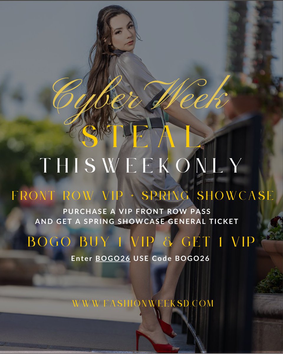 Fashion Week SD tweet media