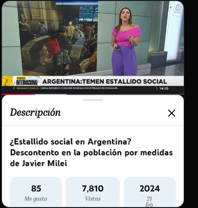 funadite's tweet photo. @JaraNosUne @2epinforma @Enrique53904974 @estergae @biazam17 @BloqueAntifa @carmen_hertz @Educaciongrat @MarcoMira20 @Pueblo_con_Jara @Oliva32V Noticia de febrero del año 2024. Deja me mentir Jarista.
La pobreza actual de Argentina es del 31%. #Fastcheck #FakeNews #Jara https://t.co/VcenCpSm8Z