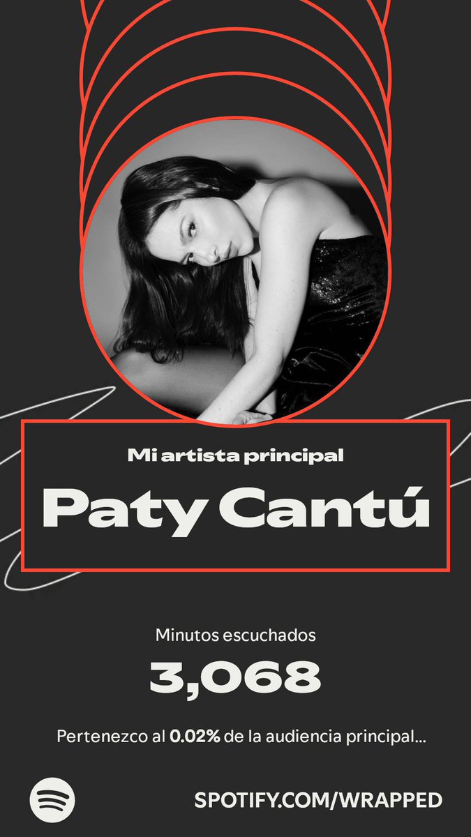 Viirii2910's tweet photo. @PatyCantu  dominó mi año. Así es como escuché contenido en mi #SpotifyWrapped. 
https://t.co/hhH0P8Fbu7 https://t.co/5G3Vtn4DLN