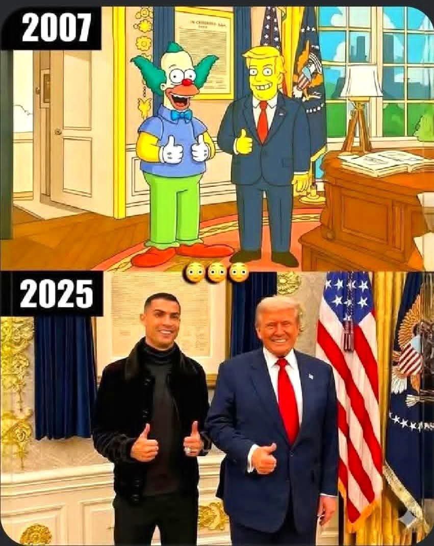 PenaldoTroll's tweet image. Simpsons predicted it long ago 🤣🤣