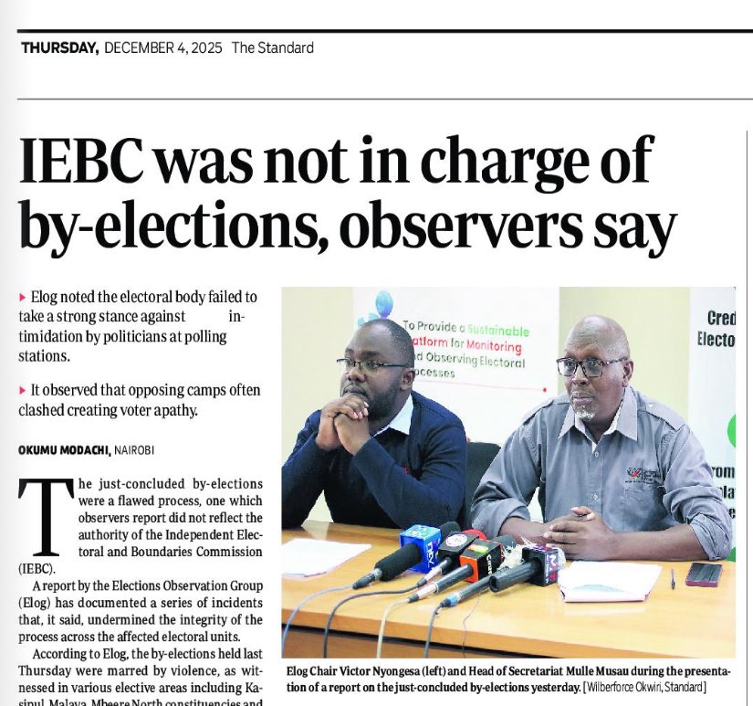 smutoro's tweet photo. IEBC wasn’t running those by-elections — UDA, KK and the Interior Ministry were. That’s how you end up with results where Karish and Panyako “lost”… but everyone knows what really happened! https://t.co/NvacB3VZ5c