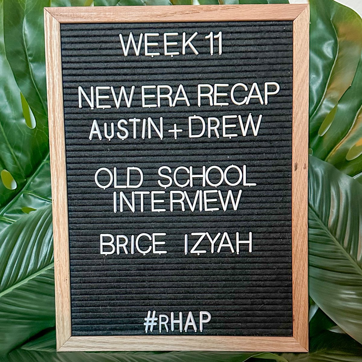 RobHasApodcast's tweet image. week 11 on #RHAP