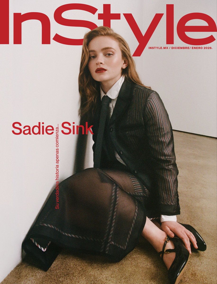 traceymattingly's tweet photo. Sadie Sink x @InStyleMexico photographed by Emily Soto hair by Tommy Buckett #sadiesink #instylemexico #emilysoto #tommybuckett #traceymattinglyagency https://t.co/cXGOpUYwE4