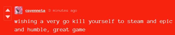 bought HORSES on itch and the most recent comment on the page is real as hell