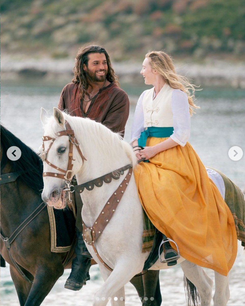 💚💛 Sandokan e Marianna per farci sognare !!!  Notte  🌙🌟
👑 #CanYaman #alanahbloor #Sandokan