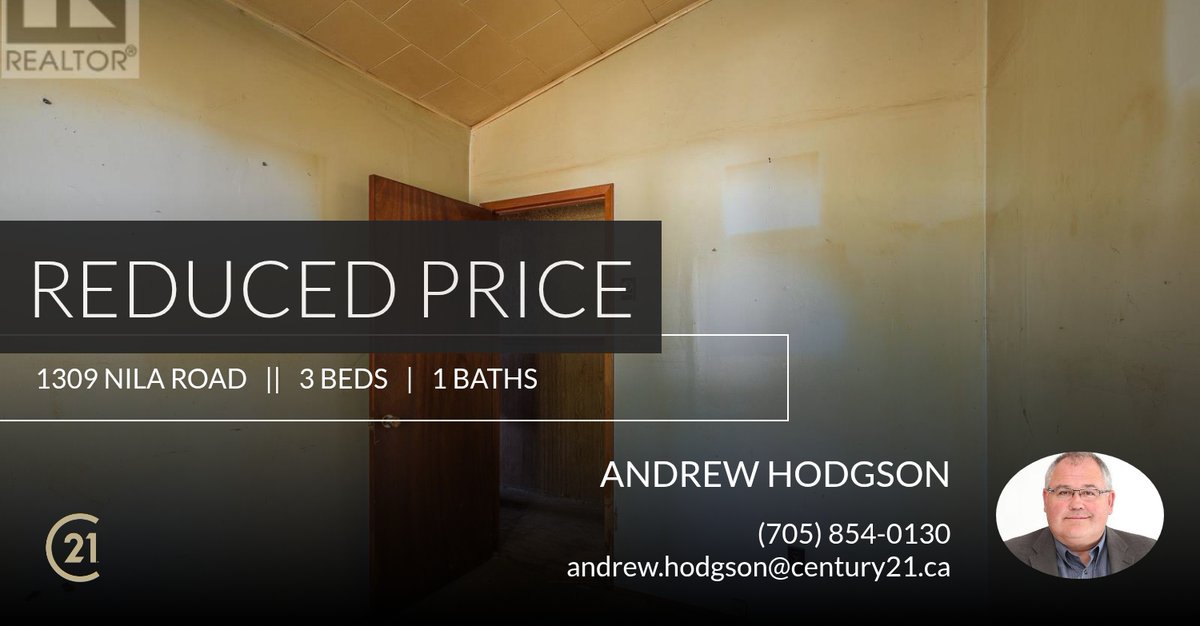 📍 Reduced Price 📍 This recently reduced home at 1309 Nila Road in Dysart Et Al (guilford) won't last long, so, don't wait to set up a showing! Reach out here or at (705) 854-0130 for more information! homeforsale.at/1309_NILA_ROAD…