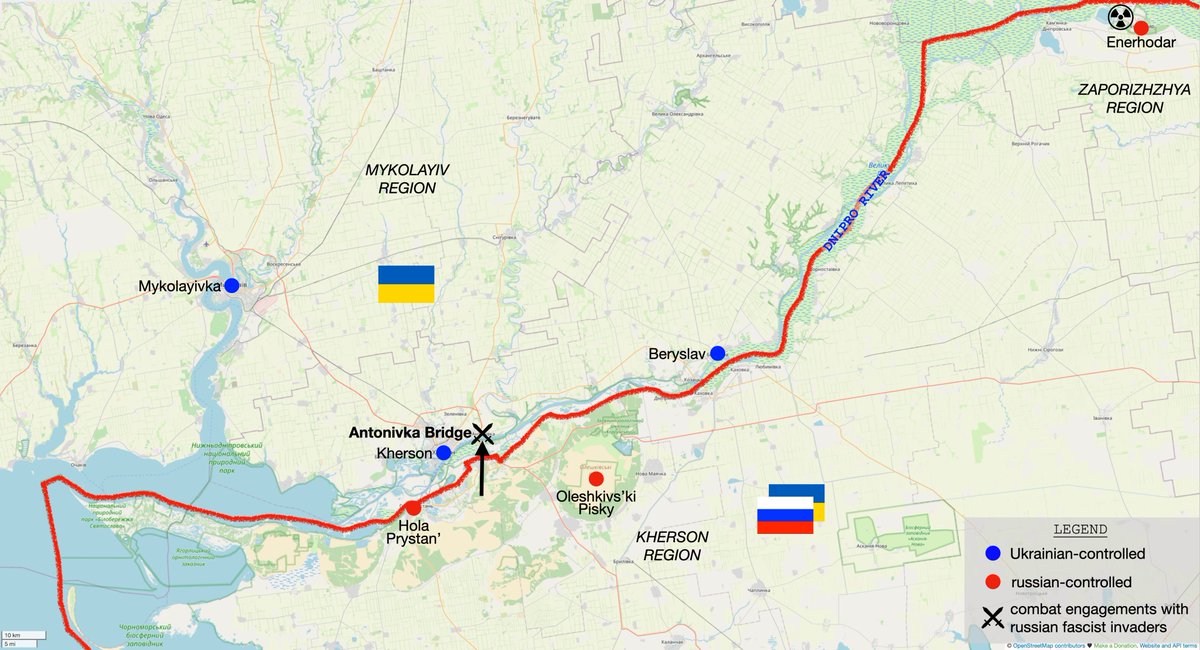 Kherson region, along the Dnipro River: "Ukrainian units repelled three attempts by the occupiers to advance in the area of ​​the Antonivka Bridge."

–General Staff of the Armed Forces of Ukraine operational information at 22:00 on 3 December 2025 regarding the russian invasion