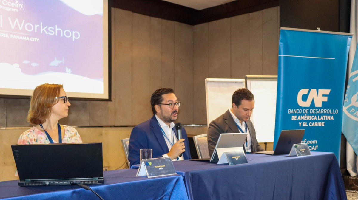 AgendaCAF's tweet image. 🇵🇦 In Panama City, CAF launched the Regional Investment Platform for Clean and Healthy Oceans, within the framework of @theGEF  Integrated Program on Clean and Healthy Oceans, led by @FAOAmericas  and with the participation of Panamanian authorities and Multilateral Development…