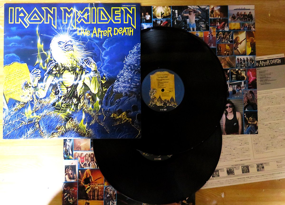 死霊復活 #LiveAfterDeath アイアン・メイデンが1985年に発表