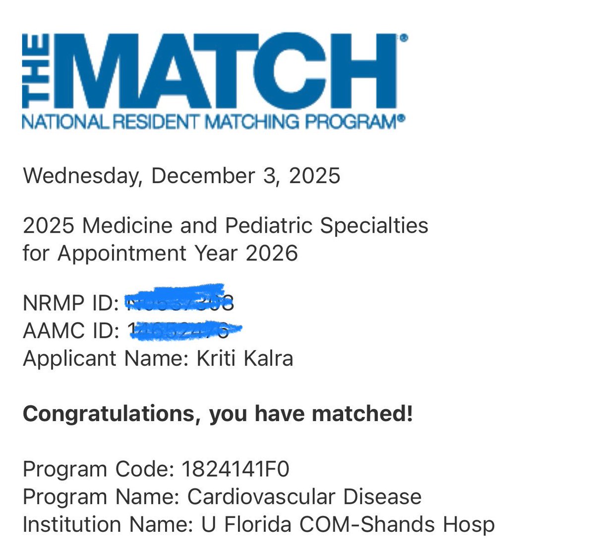 Kriti Kalra, MD, FACC tweet media