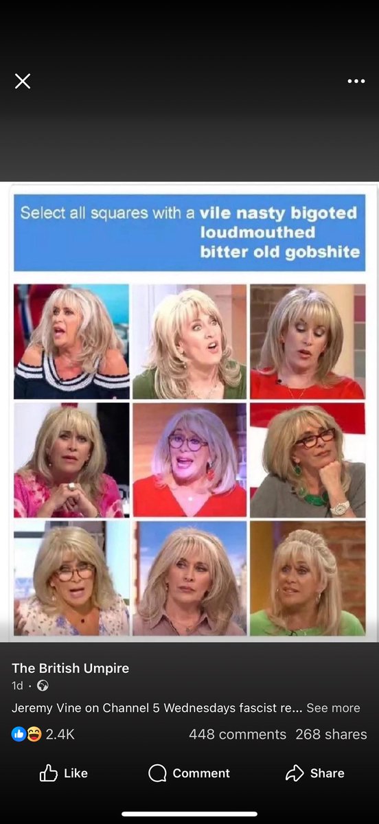 carlisletaximan's tweet photo. @MandieBrowne She is the most vile woman on television . https://t.co/hNJctxb9pN