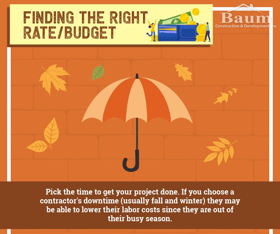 BaumConstruct's tweet image. Finding The Right Budget - Think &quot;Project Timing&quot;. Check-out sbee.link/x89e4dbtw6 Tag someone who&apos;s thinking of remodeling. #generalcontractor #homeremodeling #homerenovation #longbeachca