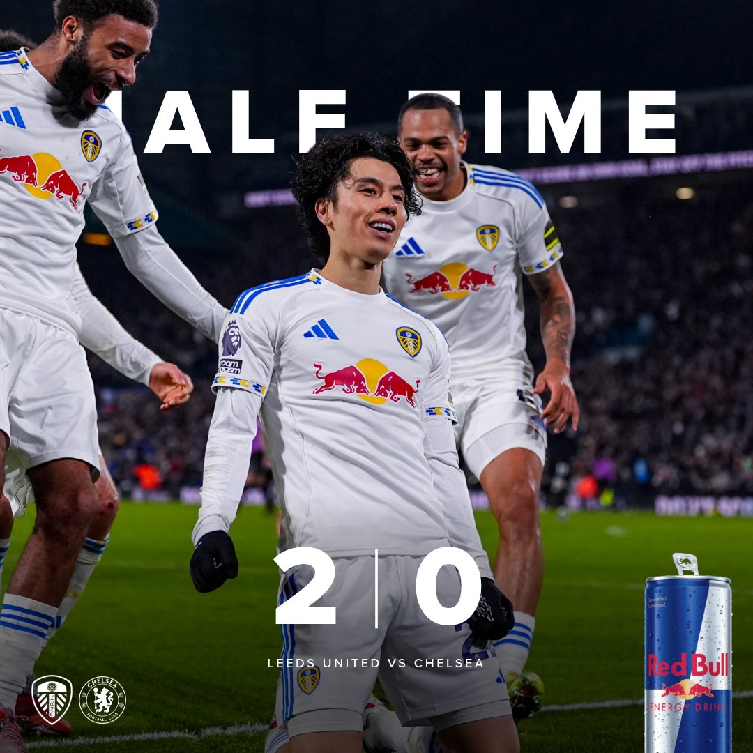 ⏸️ We lead 2-0 at the break!