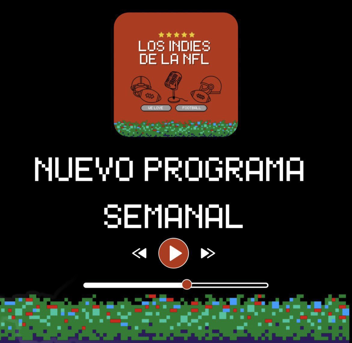 🚨🎙️🏈 ¡¡¡NUEVO PROGRAMA!!!
02x28: Bears y Pats tratan de domar a una NFL indomable.
🏆 Premios Indipis.
👍🏻 Bears, Texans y Panthers.
👎🏻 Eagles y Steelers.

🟢 open.spotify.com/episode/2YVaQO…
🟠 go.ivoox.com/rf/163728568
🟣 podcasts.apple.com/es/podcast/los…
