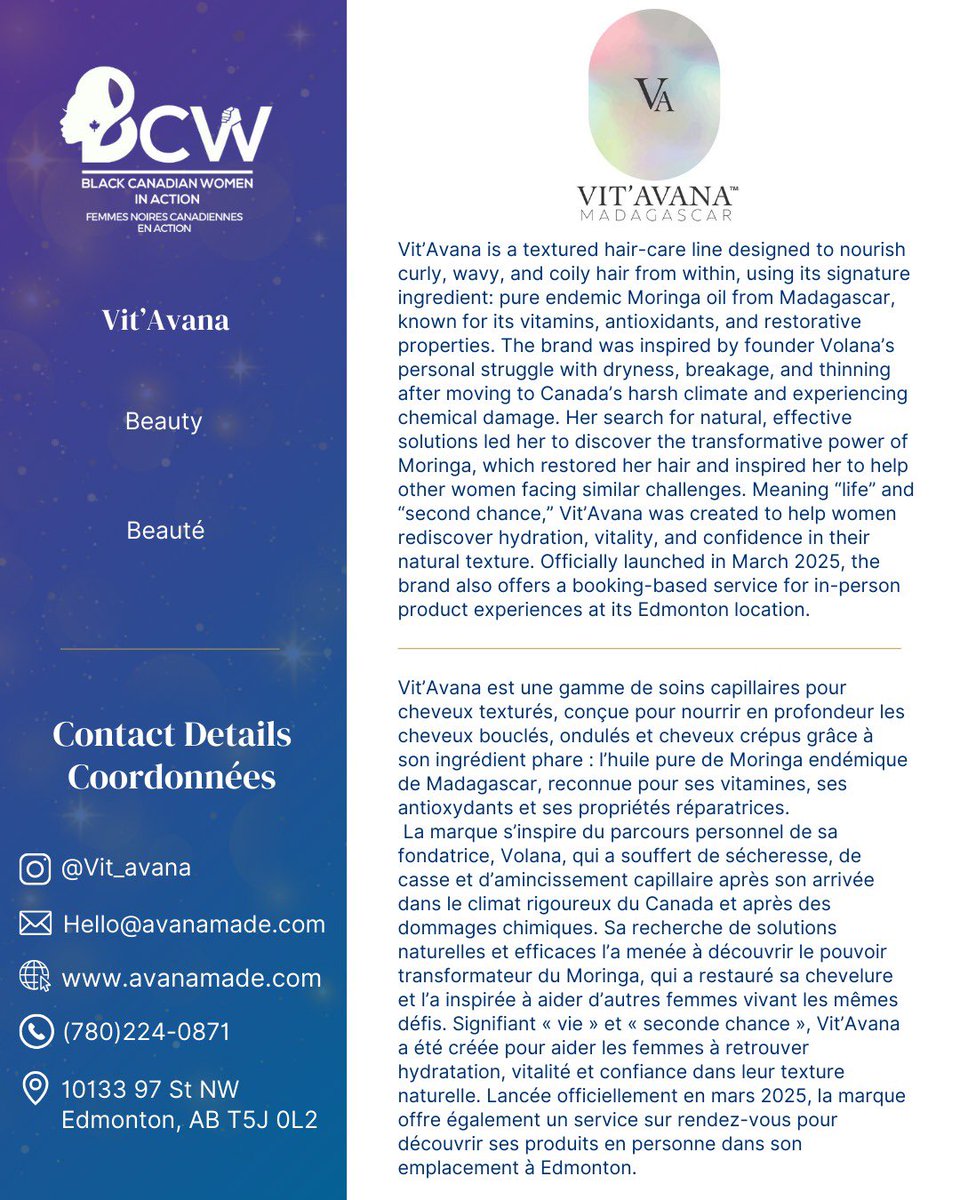 Black Canadian Women in Action tweet media