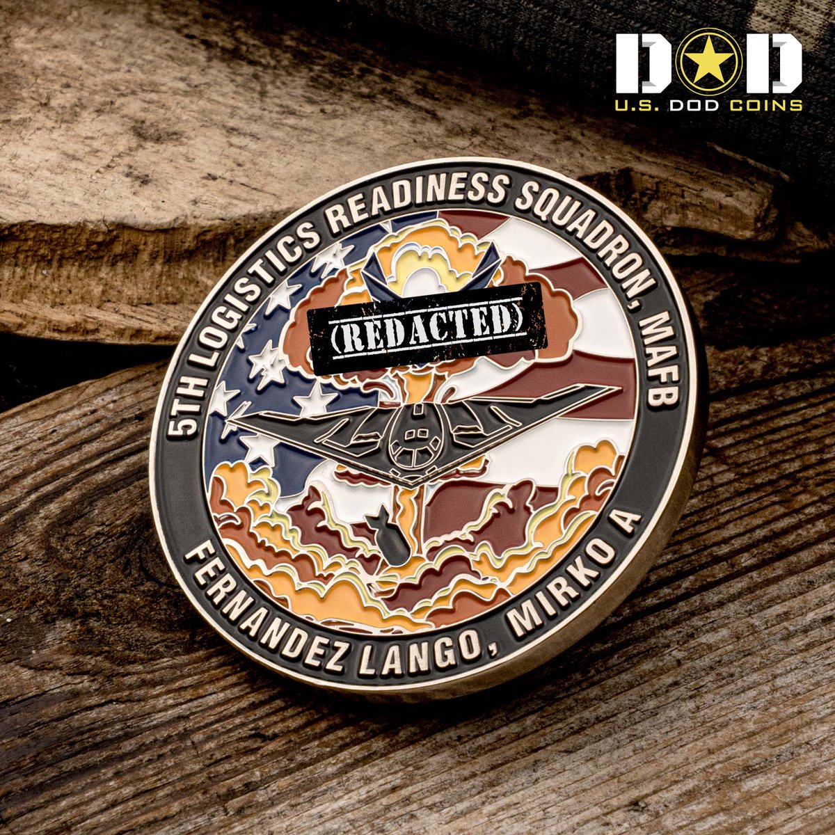 From the Andes to the flight line, this operator never misses a target. The Tactical Llama stands for logistics done lethal.

#USDODCoins #ChallengeCoin #MilitaryCoins #TacticalLlama #5thLRS #MAFB #CustomChallengeCoin #MissionReady #ClassifiedOps #PeruvianThing #USDOD