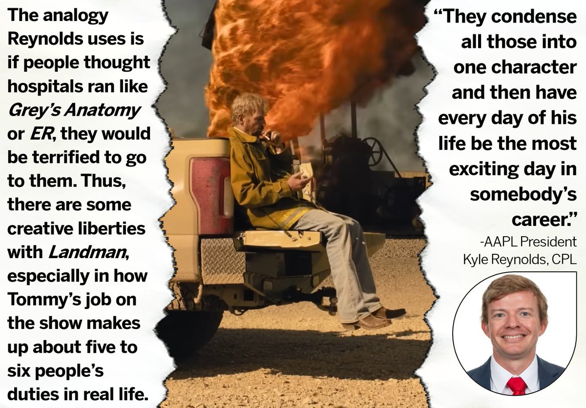 Check out <a href="/startelegram/">Fort Worth Star-Telegram</a>'s  “How accurate is ‘Landman’ to the real profession? We asked the experts” article featuring AAPL President Kyle Reynolds and AAPL First VP Julie Woodard! 

You can catch highlights here or read the full article on FWST’s site – bit.ly/446MHET.