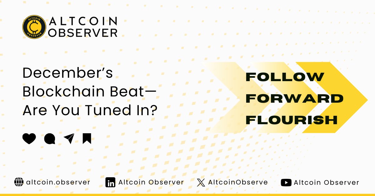 AltcoinObserve's tweet photo. 🌍✨ The Biggest #Web3 Gatherings This December! ✨🌍

From Cyprus to India, Estonia to Indonesia — and a massive lineup in Abu Dhabi — December is stacked with high-impact crypto, fintech, AI, and Web3 events.

Here’s where the global community is heading 👇 https://t.co/9OIwMiZnEL