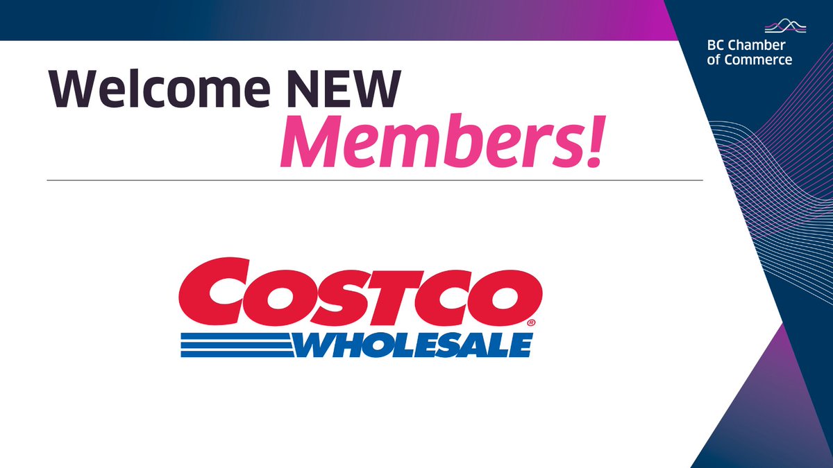 bcchamberofcom's tweet image. Please join the #BCCC in welcoming our newest Corporate Member, @costcocanada! Say hello &amp;amp; be sure to give them a follow! If you&apos;re considering a #CorporateMembership, now&apos;s the time to join!
DM us &amp;amp; learn how a #BCCCmembership can benefit your business: bcchamber.org/corporate-memb…