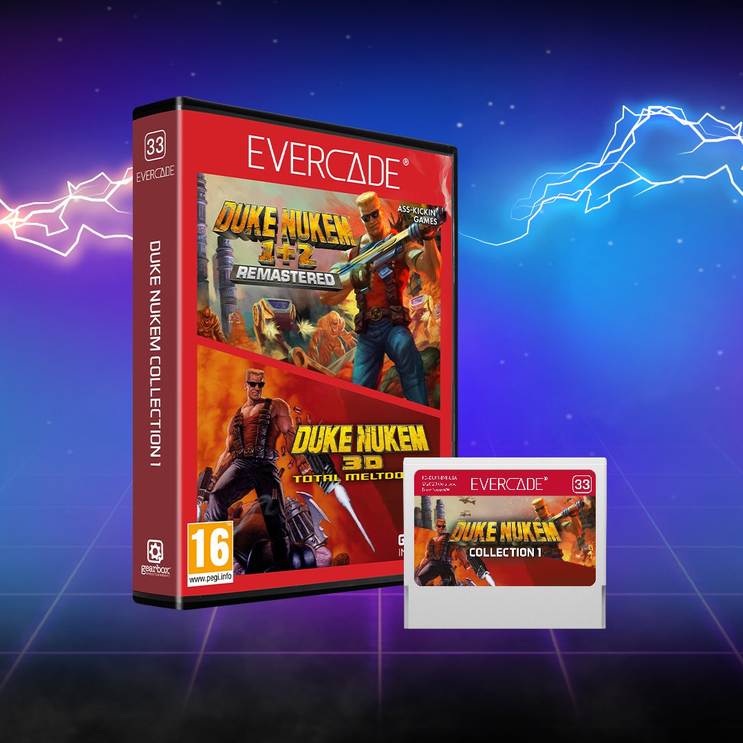 evercaderetro's tweet photo. Happy anniversary to the legendary Duke Nukem II, which first released on this day in 1993. You can play Duke Nukem II in its all-new Remastered form on Evercade with Duke Nukem Collection 1! https://t.co/uBgRLhaZmp