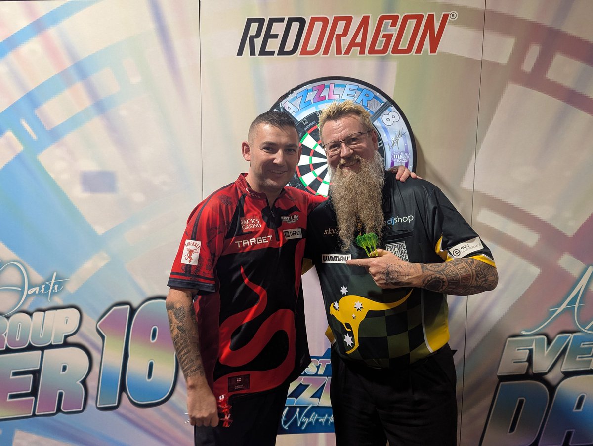 🧙🏻‍♂️ Simon Whitlock makes the semi finals at The Dazzler, winning 4-3 in a quality contest against Nathan Aspinall in Leeds.