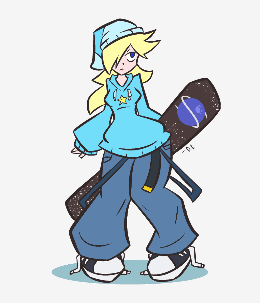 Snowboarding Rosalina