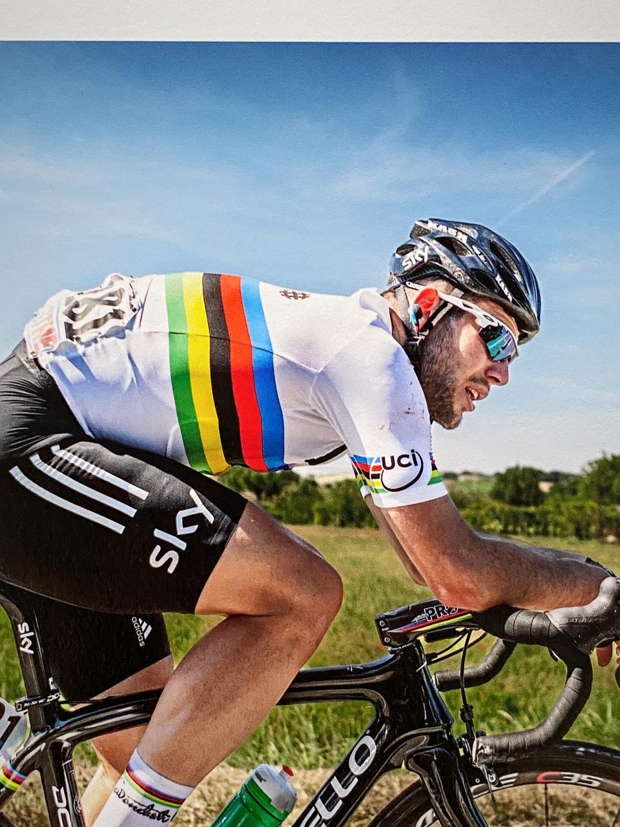Tour rider set available now.

Shot 2/6 Mark Cavendish at the 2012 Giro wearing that beautiful World Champion rainbow jersey. Power and poetry in motion.
One of the 6 rider shots available till 15th December.
Printed and signed by myself.

All enquiries modcyclingprint@gmail.com