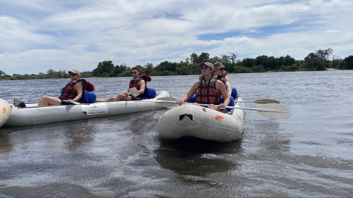 The Zambezi: 4th longest in Africa. 1st in our hearts. 🛶
Experience the largest river flowing into the Indian Ocean up close! We offer daily morning and afternoon canoe drifts for the ultimate river adventure.

Get in touch to book:
📧 info@vicfallscanoeing.com
