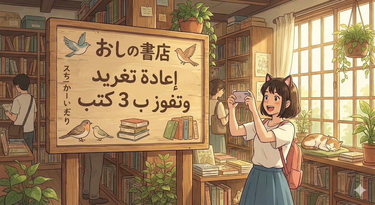 BooksSandwich's tweet photo. مسابقة سريعة للفوز ب 3 كتب:

- إعادة تغريد
- متابعة للحساب

السحب سيكون بعد 48 ساعة لفائز واحد 🎉

الاستلام في بنغازي
الكتب اثنين من اختيارنا وواحد من اختيار الفائز https://t.co/QIF7Nw8O32