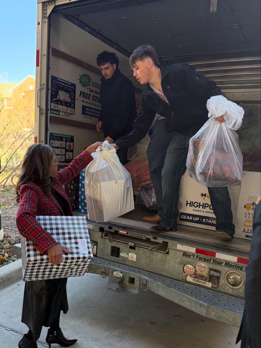 I am incredibly proud of Alpha Gamma Rho and the Division of Student Engagement and Success for their outstanding work in spreading joy to 140 children in Erath County and the surrounding areas through this year’s annual Angel Tree event!

Read more: bit.ly/4arwlKS