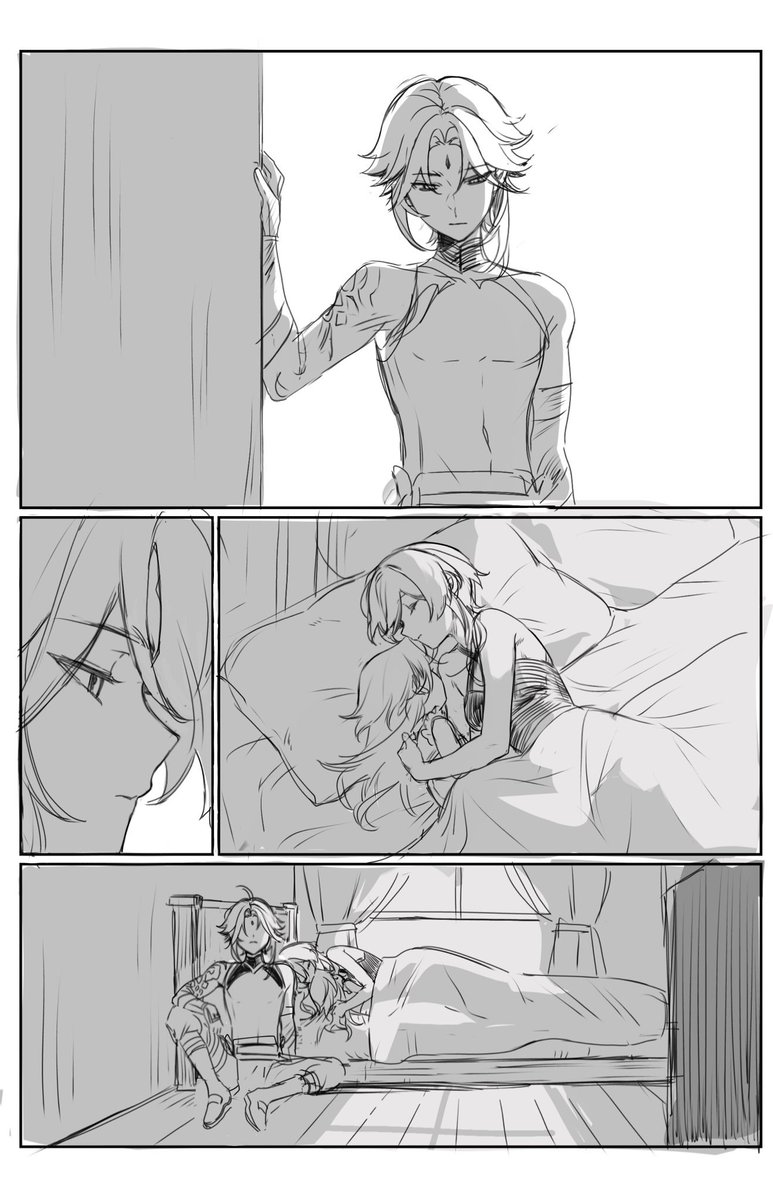 Don’t mind me reposting this. Lumine’s head looked way too humongous before 🥀.
 #xiaolumi