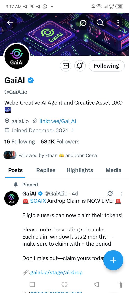lmlite93's tweet photo. @dreamgravio @GaiAIio Plz pick me sir,

GTMJRqKZfviwSwJemBvLUeT4wyNqHx6ANiFarPbNBwUF https://t.co/zpuVbbFdWC