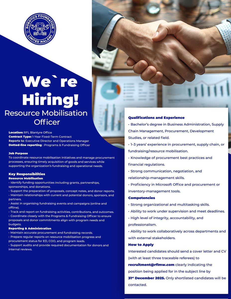 Robotics Foundation Malawi tweet media