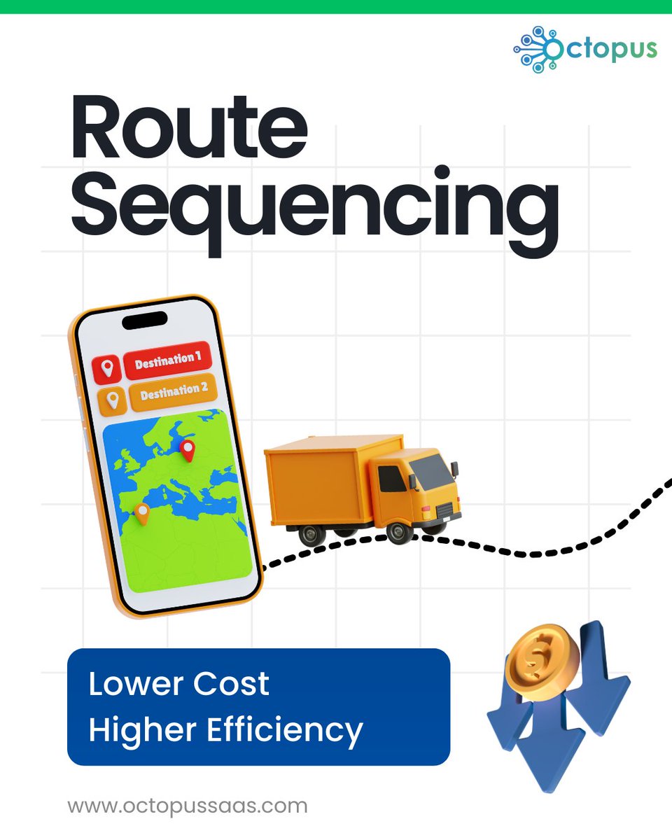 Octopus_Saas's tweet image. 🚀 Stop losing money on messy routes.

Optimize pickup sequencing with @Octopus_Saas to save fuel, time &amp;amp; boost ROI.

octopussaas.com

#OctopusSaaS #RouteOptimization #LogisticsTech #SmartRouting

[route optimization, pickup sequencing, logistics SaaS]