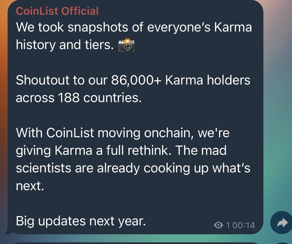 CoinList karma puan holderlarının snapshotlarını almış

yoksa 👀 🪂 ?