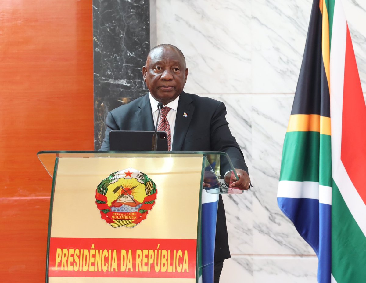 Highlighting Mozambique’s status as a major trading partner, President Ramaphosa called for the exploration of new opportunities in defence and security, including strengthened collaboration on border management.