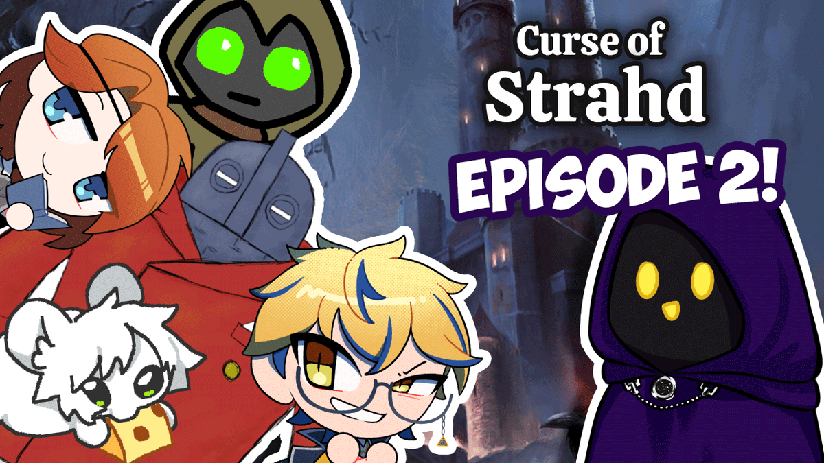 The adventurers having newly arrived to barovia, get ready to help two siblings escape the village for a better place... What will they encounter on the road?? 
Come see!
Dnd 5e w/ <a href="/sterlinggolem/">Sterling G. Brickman</a> <a href="/GScha_/">Gscha🐁</a> <a href="/RuadhUa/">Ruadh Ua Caílte - Fenian Vtuber</a> <a href="/AcePCaswell/">Ace P. Caswell 🪪♣️ The MetaNavigator VTuber!</a> <a href="/spellgeltaranVT/">Spellcrafter Geltaran 👁️‍🗨️📜</a>