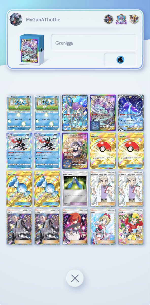 TheBigGyps's tweet photo. Easily the best deck #PokemonTcgPocket https://t.co/8XdtDo1PlE