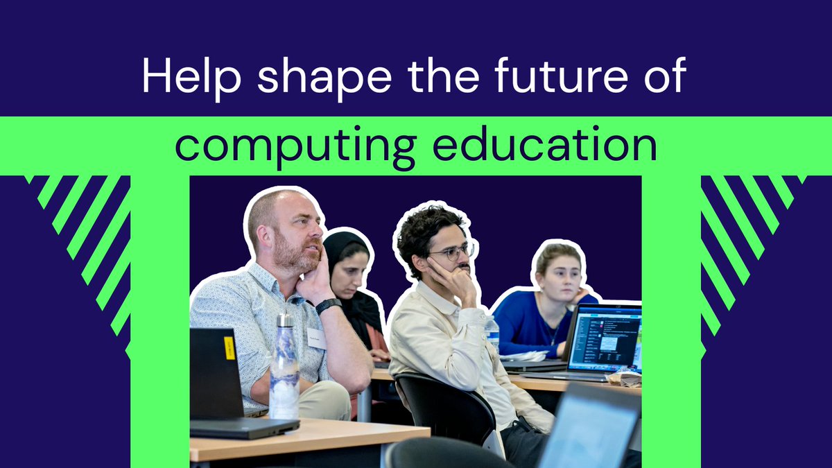 WeAreComputing's tweet image. Have your say on the computing curriculum.

Join us in York for a roundtable discussion with the Department for Education to help shape the future of computing education.

Log in to STEM Community to learn more and express your interest here: bit.ly/3Mbtzj3