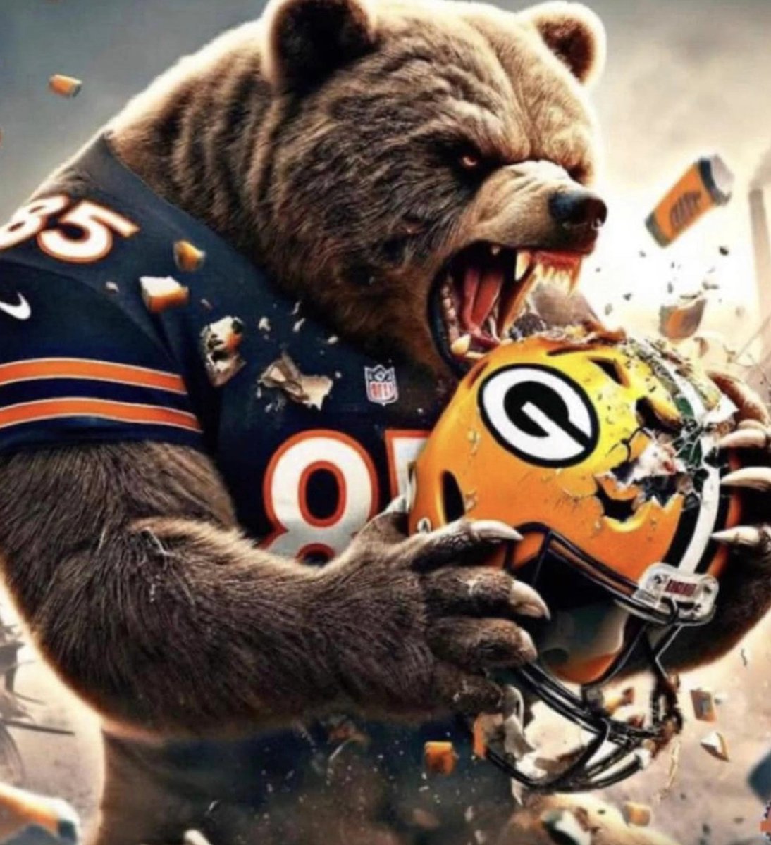 ChiBearsHistory's tweet image. Packers Week.