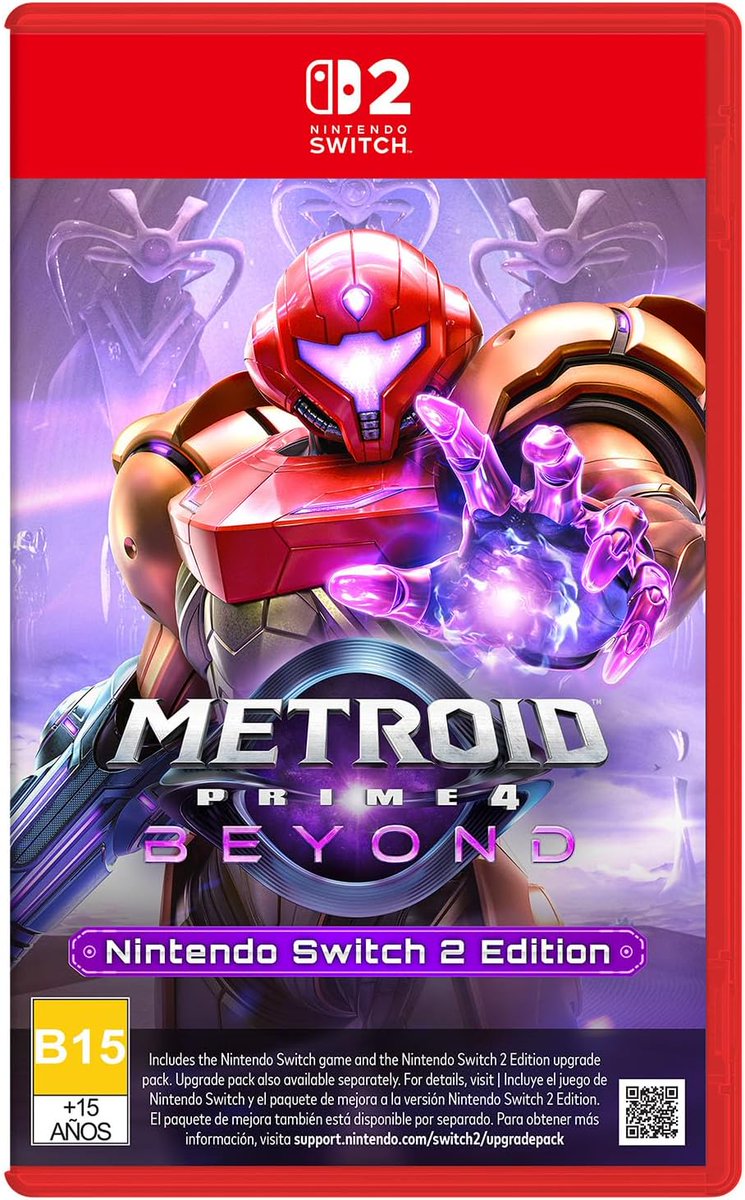 atomix's tweet image. La preventa de Metroid Prime 4: Beyond tiene un descuento que no puedes dejar pasar.

Nintendo Switch: amzn.to/3Mlqg8Q

Nintendo Switch 2: amzn.to/3XSg7mR