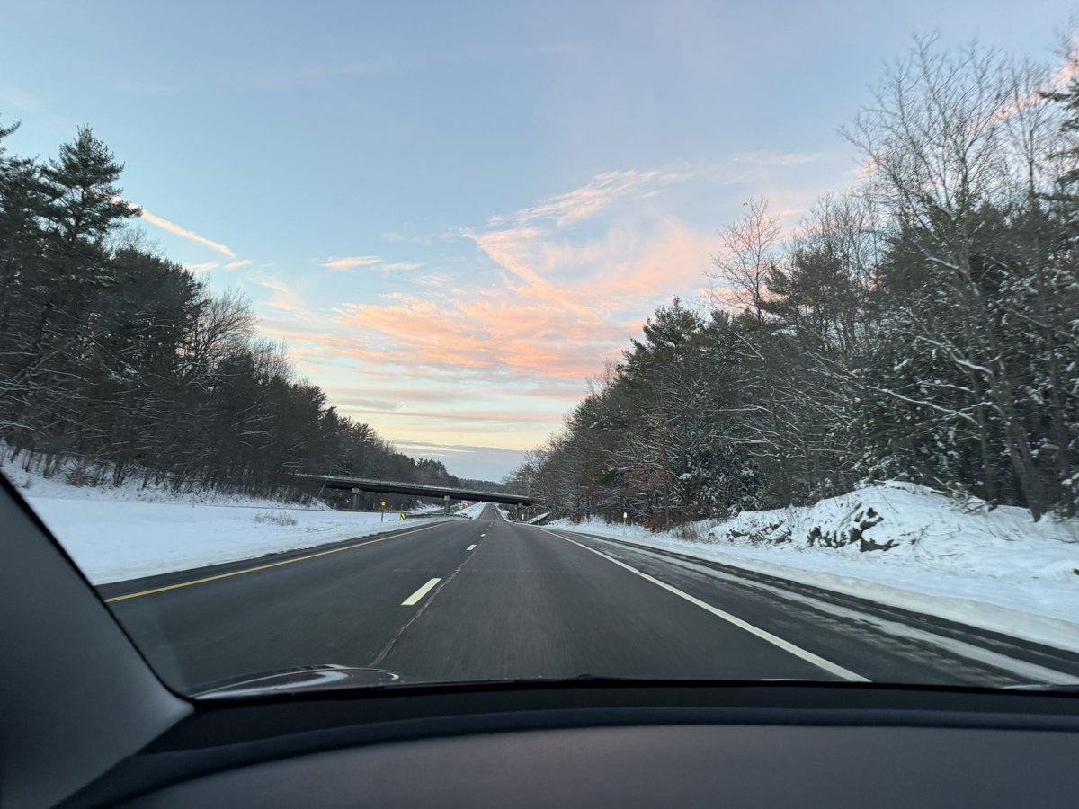 Pretty evening

Don’t worry all the white snow will be brown in due time!