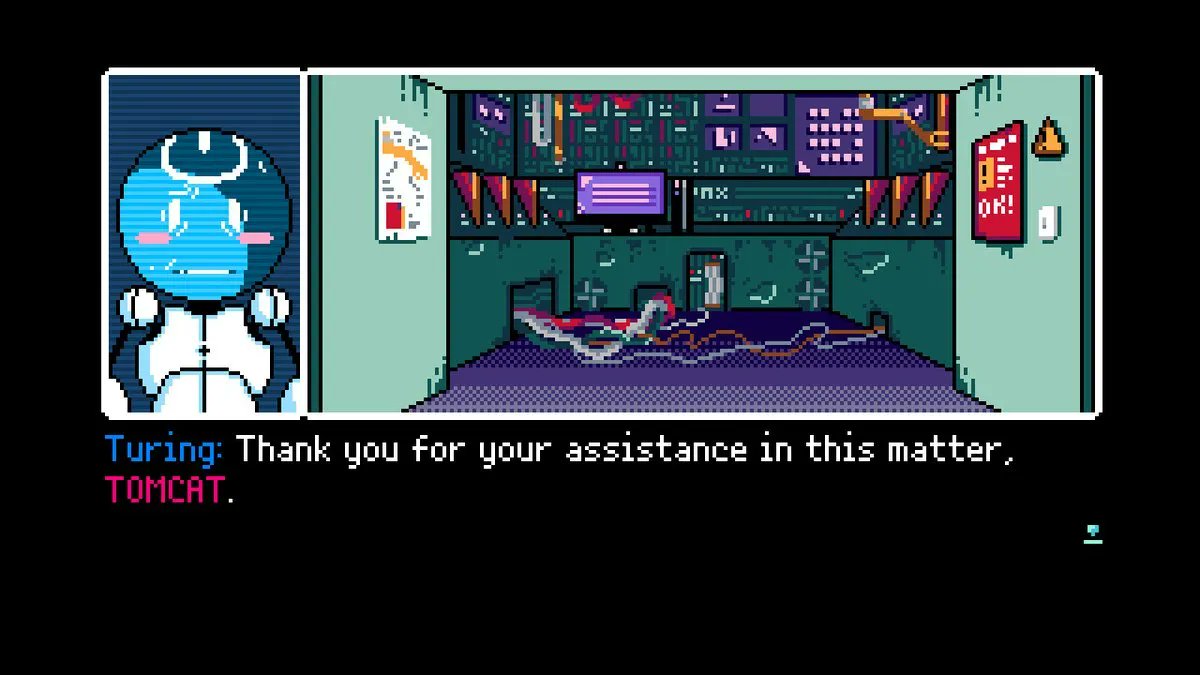 Today someone called Turing AI slop!! Don't!! Turing hates bullies! 

Turing and TOMCAT had to go do some urban xplo to calm down