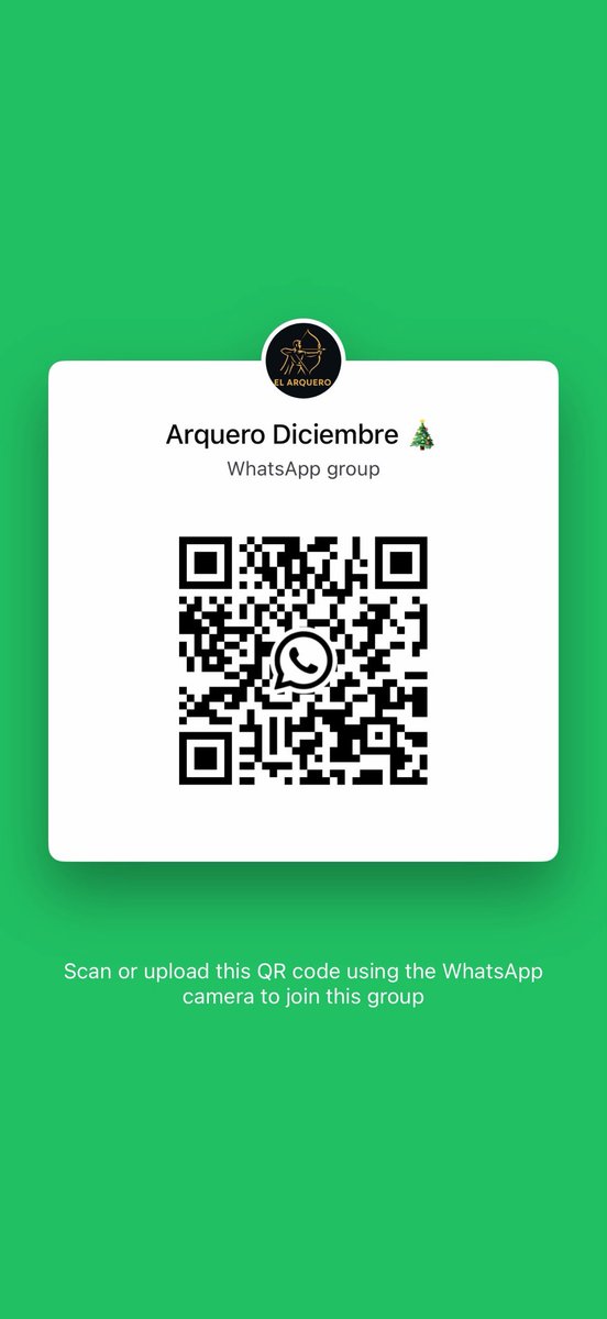 VENGA ARQUERITOS COBRAMOS LA SEGUNDA DEL DÍA EN EL PREMIUM DE DICIEMBRE GRATIS ✅✅✅

A SEGUIR SUMANDO 💰🏹

100 LIKES Y COMENTARIOS Y LES COMPARTO EL SIGUIENTE PICK❤️💬🏹

LES DEJO EL LINK 🔗 

chat.whatsapp.com/JbZfJUSwkkU0bM…