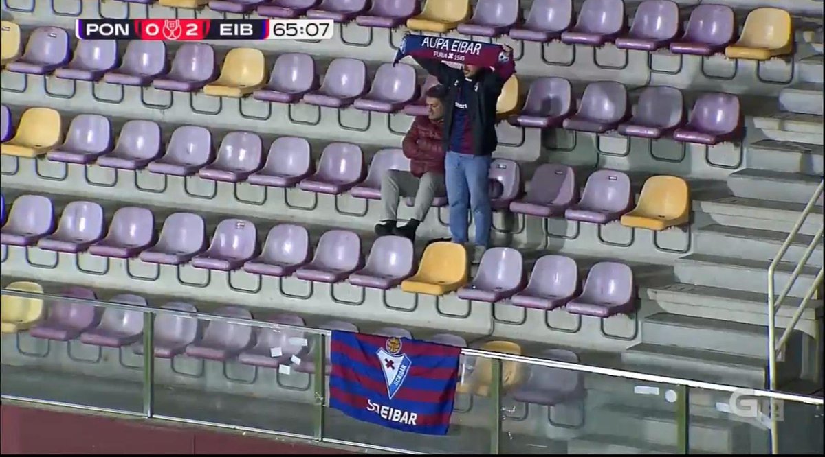 Miércoles, en Pontevedra, allá en casadios y 2 locos deciden ir a ver al Eibar ( 0 victorias como visitante en liga)

HONOR JODER
