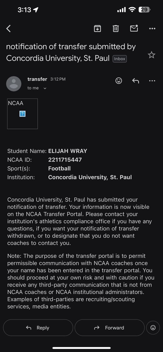 ElijahWray56's tweet image. Officially in the Transfer Portal ! 
6’6 255 
2 Years of eligibility 
DM’s open